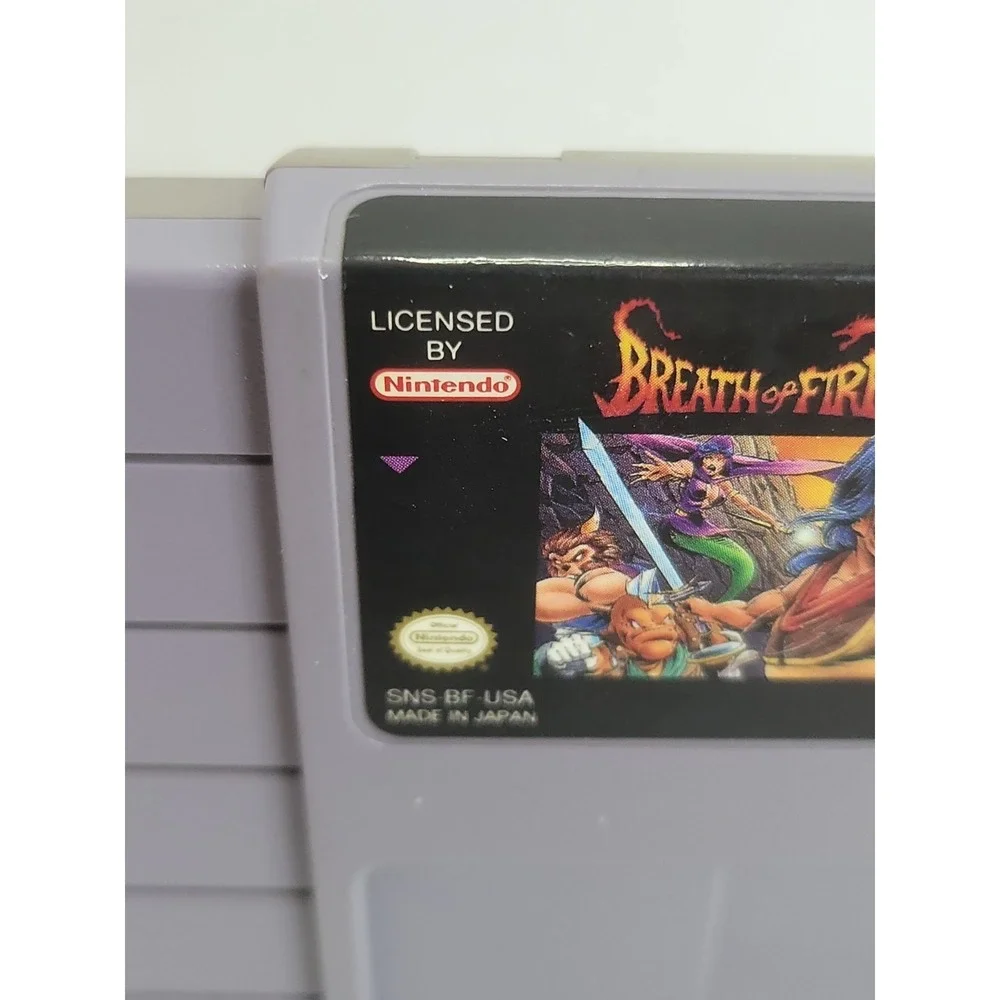 Nintendo Squaresoft Breath of Fire (SNES, 1993) *CARTRIDGE ONLY*